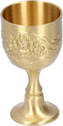 King's Royal Chalice Cup, Rose Wine Goblet, Embossed Multipurpose